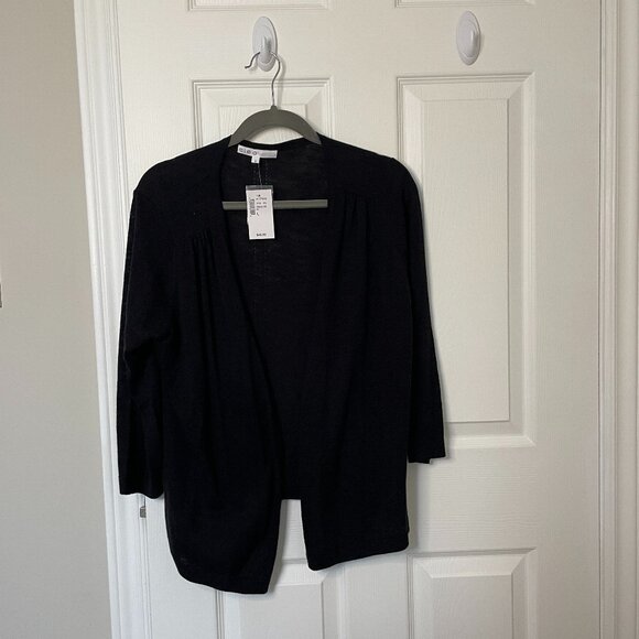Lightweight Open Cardigan - Black - Picture 1 of 2